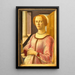 Portret Smeraldy Bandinelli - Sandro Botticelli — oprawiony obraz na ścianie