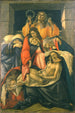 La Lamentation sur le Christ mort - Sandro Botticelli — widok dzieła