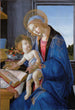 La Vierge à l'Enfant, La Madone du livre - Sandro Botticelli — widok dzieła