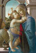 La Vierge à l'Enfant avec un ange - Sandro Botticelli — widok dzieła