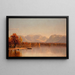 Lac Sunapee, New Hampshire - Sanford Robinson Gifford — oprawiony obraz na ścianie