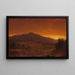 Zmierzch - Sanford Robinson Gifford — oprawiony obraz na ścianie