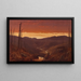 Zmierzch w Catskills - Sanford Robinson Gifford — oprawiony obraz na ścianie