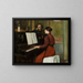 Un roman - Santiago Rusiñol — oprawiony obraz na ścianie