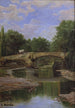 Most nad rzeką - Santiago Rusiñol — widok dzieła