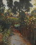 Chemin des roses - Santiago Rusiñol — widok dzieła
