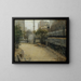 Ogrody Montmartre - Santiago Rusiñol — oprawiony obraz na ścianie