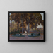Otoal - Santiago Rusiñol — oprawiony obraz na ścianie