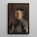 Portret chłopca - Santiago Rusiñol — oprawiony obraz na ścianie