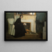 romantyczny - Santiago Rusiñol — oprawiony obraz na ścianie