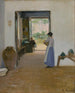 Wnętrza Sitges - Santiago Rusiñol — widok dzieła