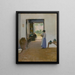 Wnętrza Sitges - Santiago Rusiñol — oprawiony obraz na ścianie