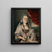 Dame coloniale - Sarah Bushnell Perkins — oprawiony obraz na ścianie