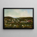 Winsted Connecticut - Sarah E Harvey — oprawiony obraz na ścianie