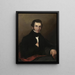 John Bacon Pearce - Sarah Miriam Peale — oprawiony obraz na ścianie
