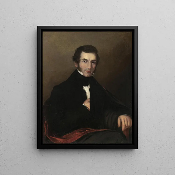 John Bacon Pearce - Sarah Miriam Peale — oprawiony obraz na ścianie