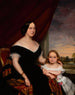 Matka i dziecko - Sarah Miriam Peale — widok dzieła