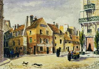 Sarah Sophia Beale - La rue de Chaillot et lavenue Josphine.webp