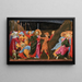 La Trahison du Christ - Sassetta — oprawiony obraz na ścianie