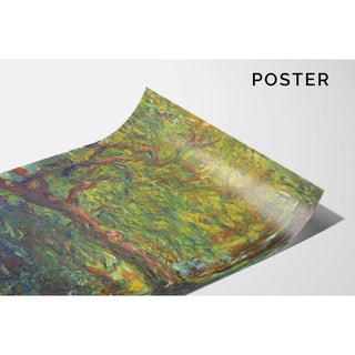 Saule pleureur - Claude Monet | Reproduction Tableau Décoration murale affiche copie