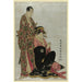 Reprodukcja obrazu Sawamura Sojuro i Segawa Kikunojo - Toshusai Sharaku
