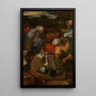 Sbastien Bourdon - Presenting the Bikkurim first fruits at the Temple.webp