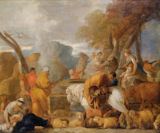 Scena ofiarnicza - Sébastien Bourdon — widok dzieła