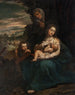 La Vierge à l'Enfant avec sainte Élisabeth et saint Jean enfant - Scarsellino — widok dzieła