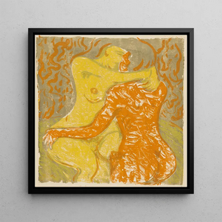 Scène d'amour - Ernst Ludwig Kirchner