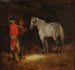 scena stajni Tytuł stajnia - Eugène Lami — widok dzieła