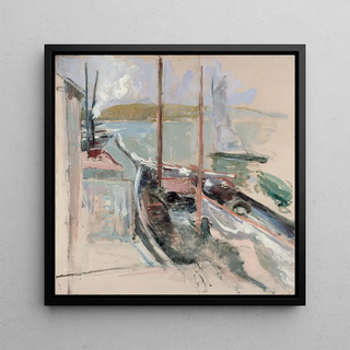 Scène de port - John Henry Twachtman