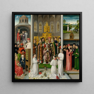 Scènes de la vie de Saint Augustin d'Hippone - Maître de Saint Augustin