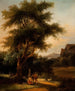 Pasterzy w sanktuarium Artemidy - Szkoła Claude'a Lorraina — widok dzieła