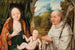 La Vierge à l'Enfant avec saint Bernard de Clairvaux - Szkoła Brugii — widok dzieła