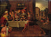 Le riche et Lazare - Szkoła Frans Francken I — widok dzieła