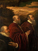 Trzech doradców weneckich - Szkoła Jacopo Tintoretta — widok dzieła