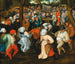 La Danse de la Mariée - Szkoła Pieter Brueghel II — widok dzieła