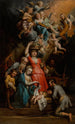 L'Adoration des bergers - Szkoła Theodoor van Loon — widok dzieła