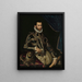 portret Jacopo Boncompagni - Scipione Pulzone — oprawiony obraz na ścianie