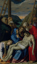 La Lamentation - Scipione Pulzone — widok dzieła