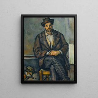 Chłop siedzący - Paul Cézanne