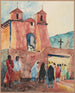 Kościół Rancho de Taos - Selden Connor Gile — widok dzieła