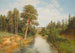 Scena leśnego lata - Semyon Fedorovich Fedorov — widok dzieła
