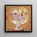 Senecio Bientôt Vieilli - Paul Klee — oprawiony obraz na ścianie