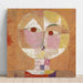 Reprodukcja obrazu Senecio (Wkrótce do starzenia się) - Paul Klee
