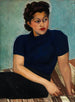 portret kobiety - Seweryn Szrajer — widok dzieła