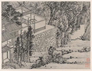 Shen Zhou - The Enlightened Stone Retreat.webp