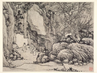 Shen Zhou - The Sword Spring Tiger Hill.webp