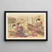 wybranych arcydzieł szkoły Ukiyo-e Pl05 - Shinichi Tajima — oprawiony obraz na ścianie