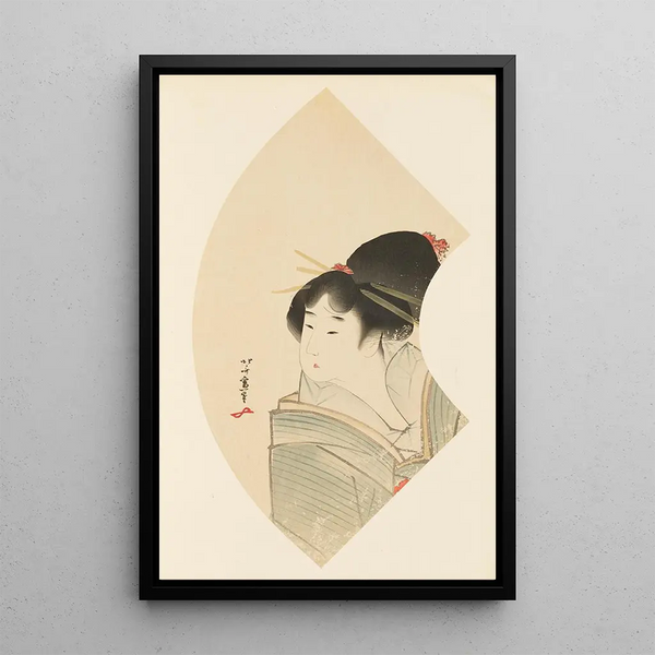 Wybranych arcydzieł szkoły Ukiyo-e Pl29 - Shinichi Tajima — oprawiony obraz na ścianie